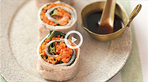 アグーと島やさいの巻き巻き♥ヘルシーロール